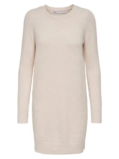 ONLRICA LIFE L/S O-NECK DRESS KNT N