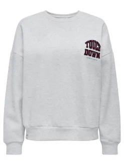 ONLRILLO L/S BOXY O-NECK CS SWT