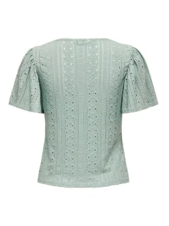 ONLRIVERSIDE S/S FLAIRED TOP JRS