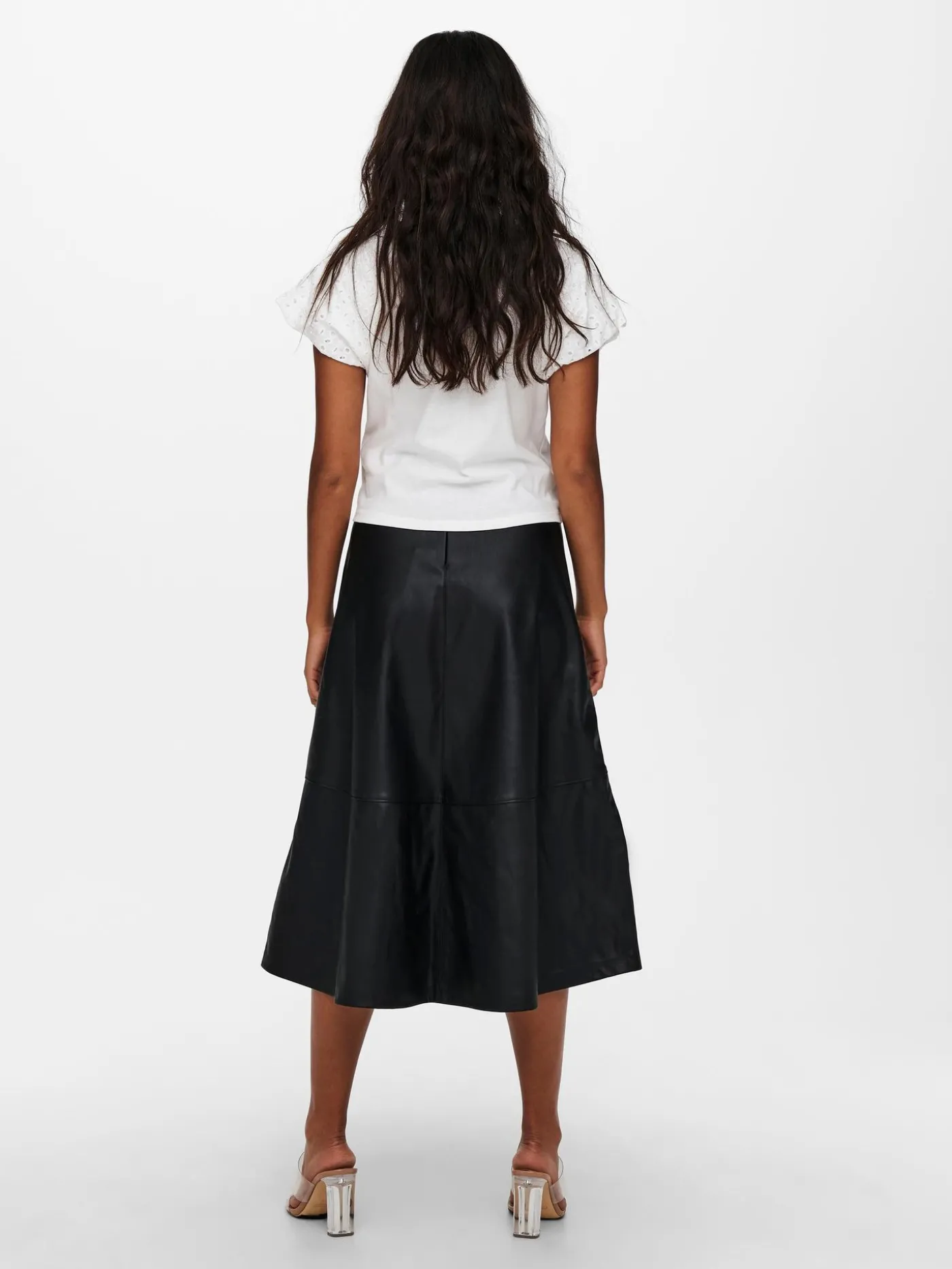 ONLRIZZA LIFE S/S MIX TOP JRS - Cloud Dancer