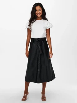 ONLRIZZA LIFE S/S MIX TOP JRS - Cloud Dancer