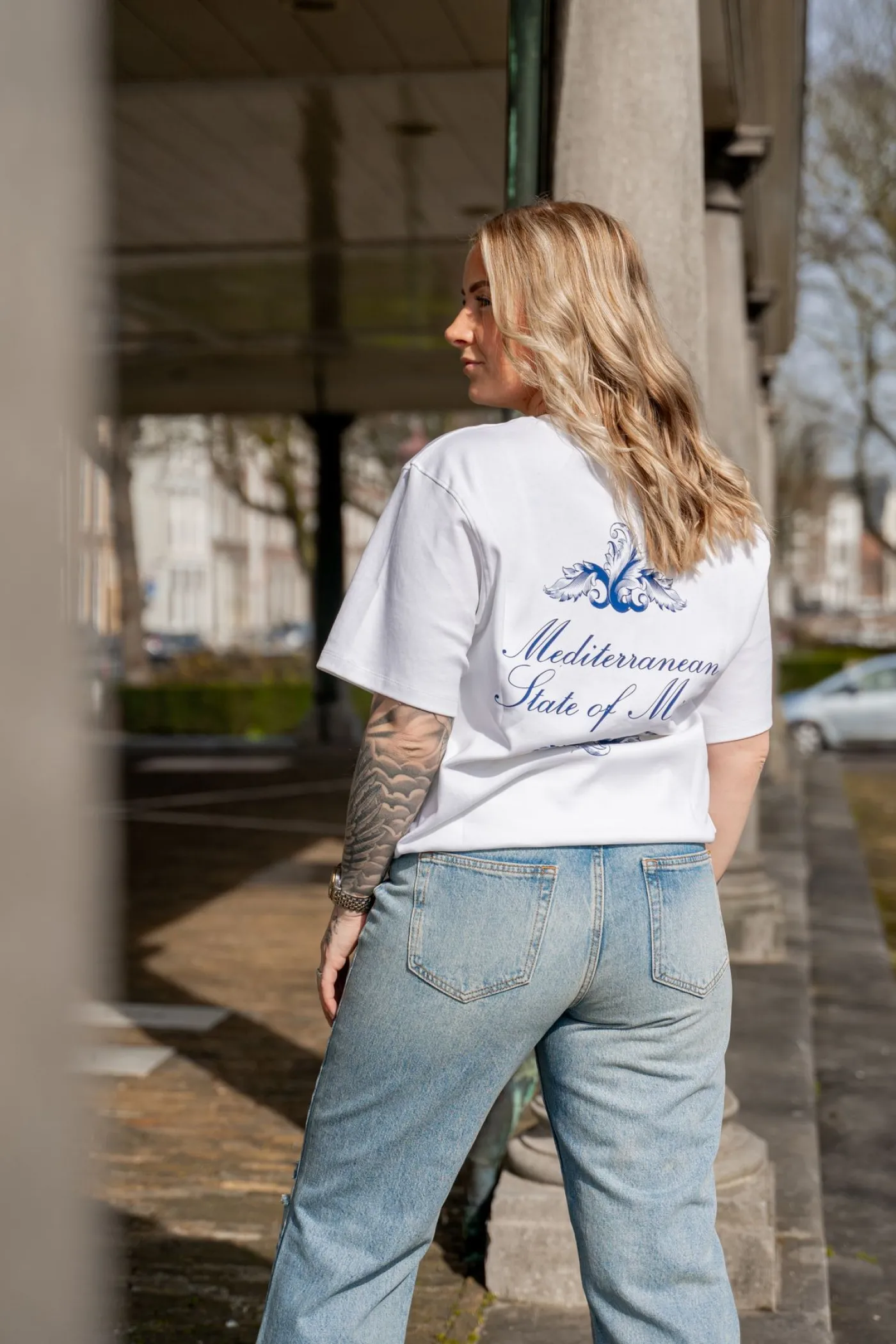 ONLROBYN LIFE X HW ST L AK DS DOT47 - Medium Blue