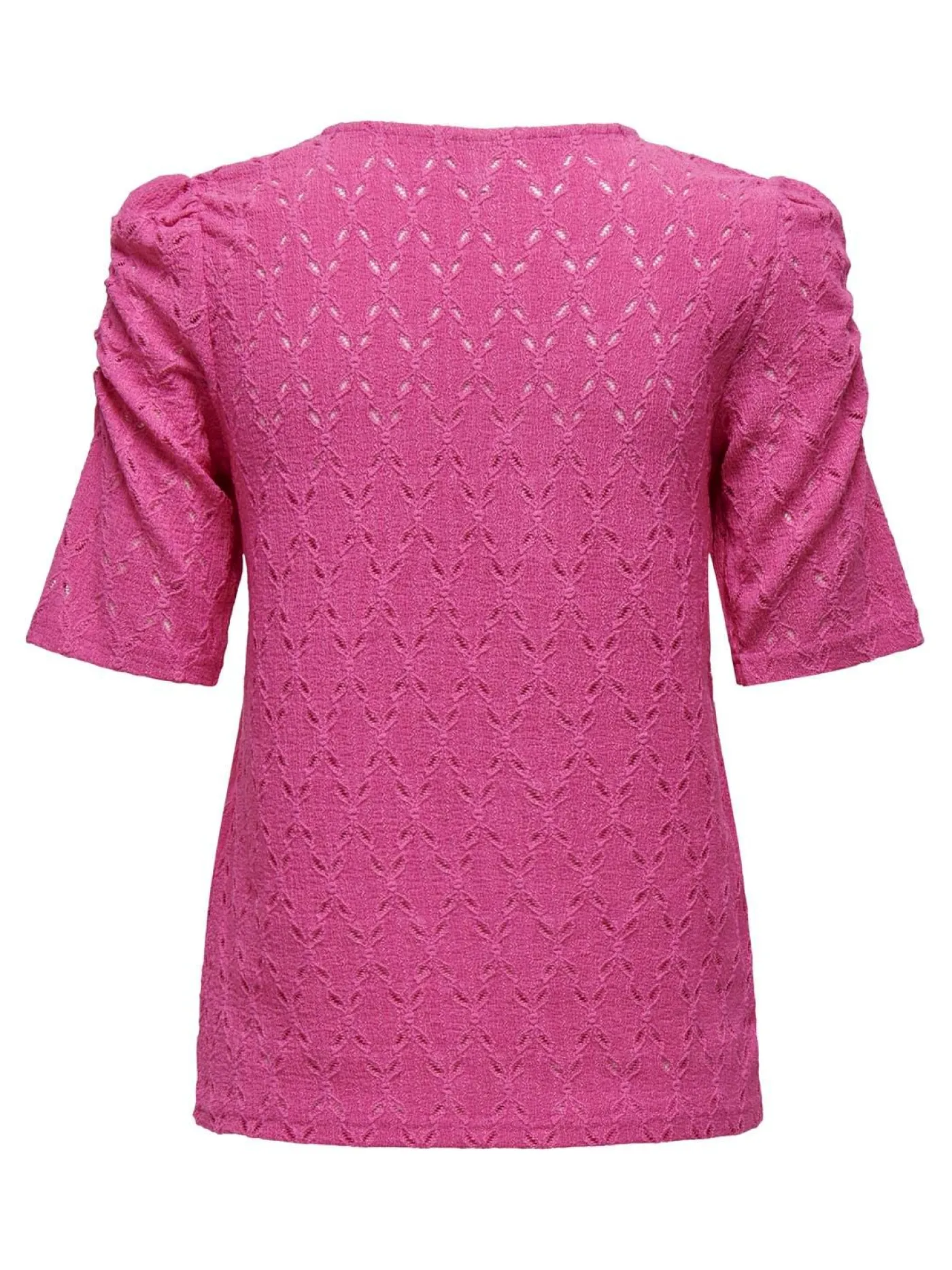 ONLROSA S/S V-NECK PUFF TOP JRS