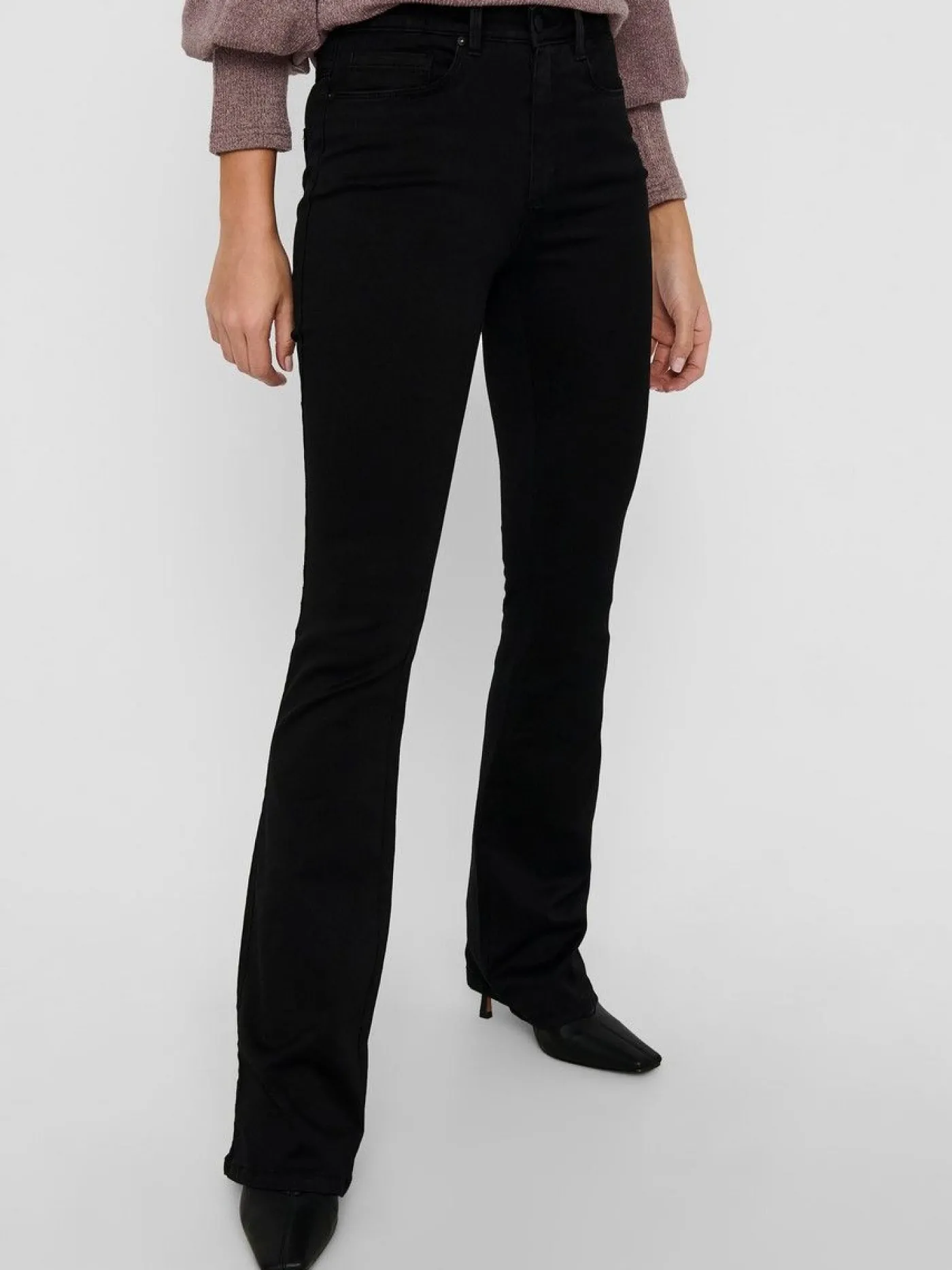 ONLROYAL LIFE HIGH SWEET FLARE 600 - Black