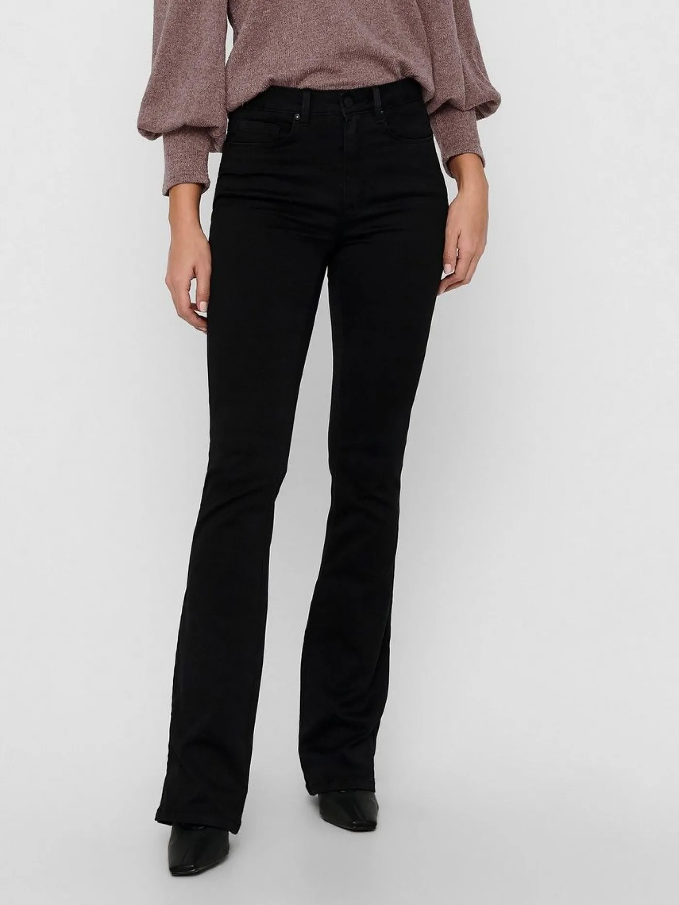 ONLROYAL LIFE HIGH SWEET FLARE 600 - Black