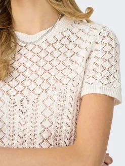 ONLSAGA LIFE SS O-NECK CC KNT