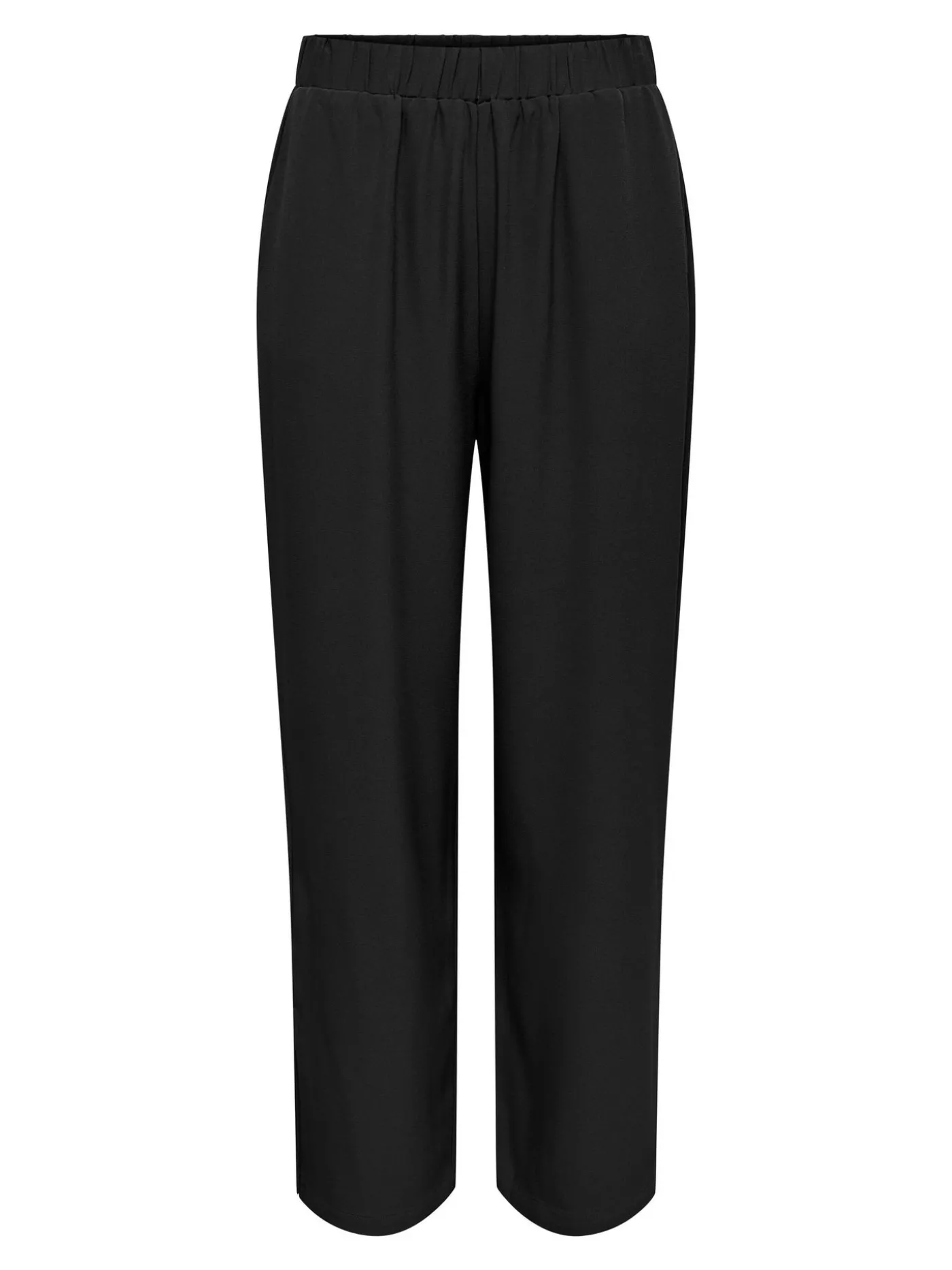 ONLSALLY SLIT PANT WVN - Black