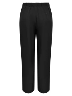 ONLSALLY SLIT PANT WVN - Black