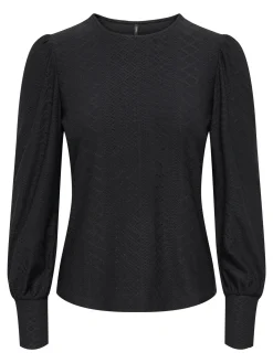 ONLSANDRA L/S PUFF TOP JRS NOOS