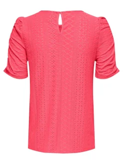 ONLSANDRA S/S PUFF TOP JRS