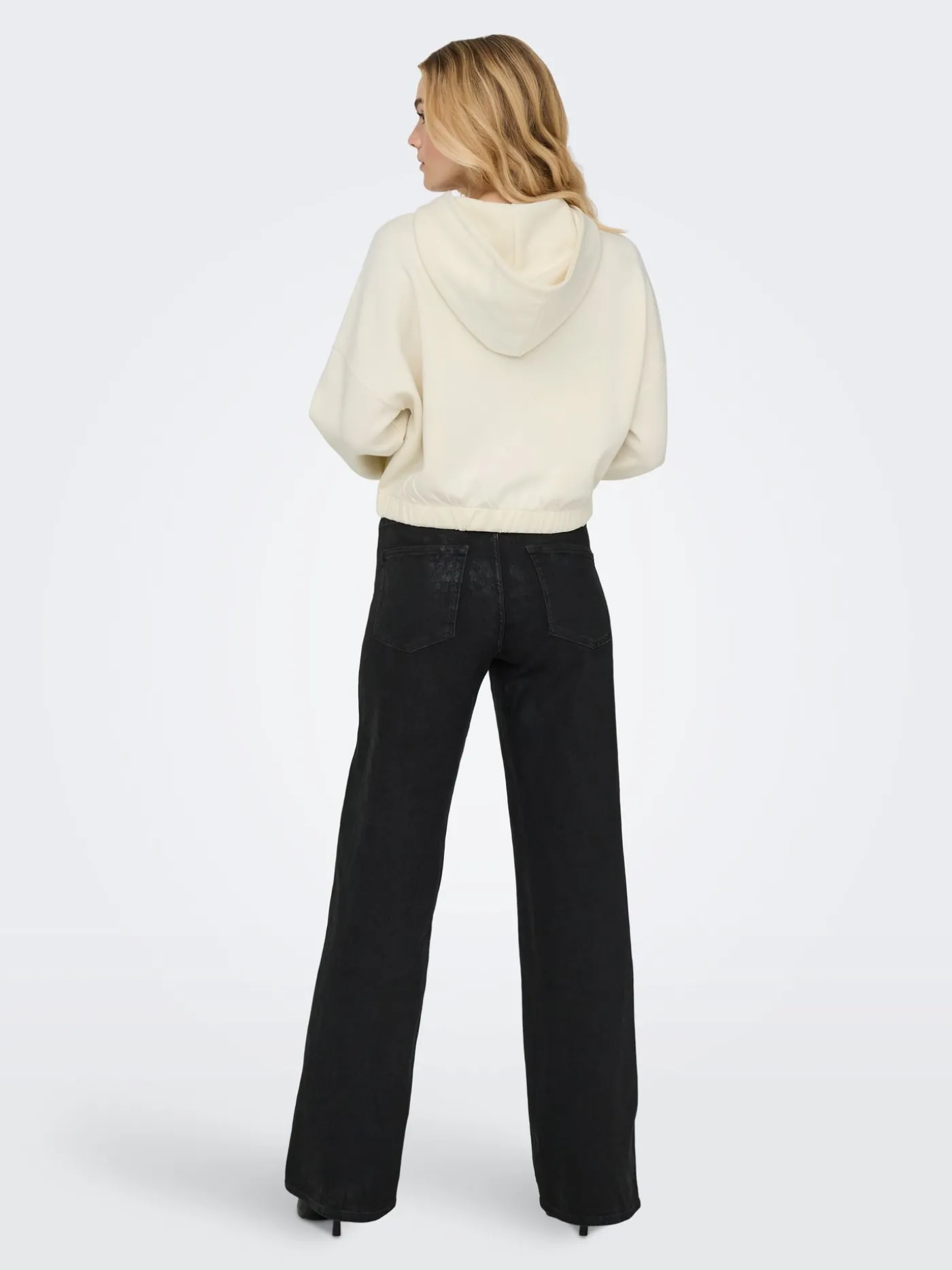 ONLSCARLETT L/S ZIP HOOD SWT NOOS