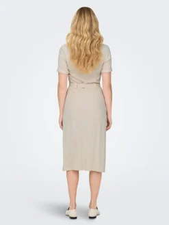 ONLSIESTA SS LIN BL SHIRT DRESS PNT