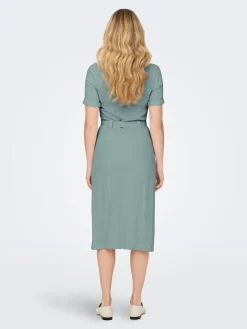 ONLSIESTA SS LIN BL SHIRT DRESS PNT