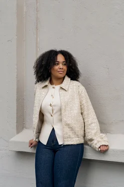 ONLSIGNE SEQUIN BOUCLE JACKET OTW