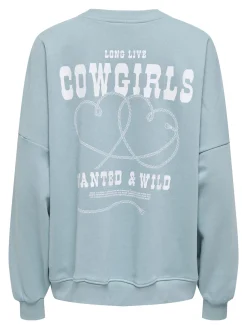 ONLSTINA L/S LOVELY O-NECK BOX SWT