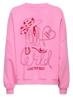 ONLSTINA L/S LOVELY O-NECK BOX SWT