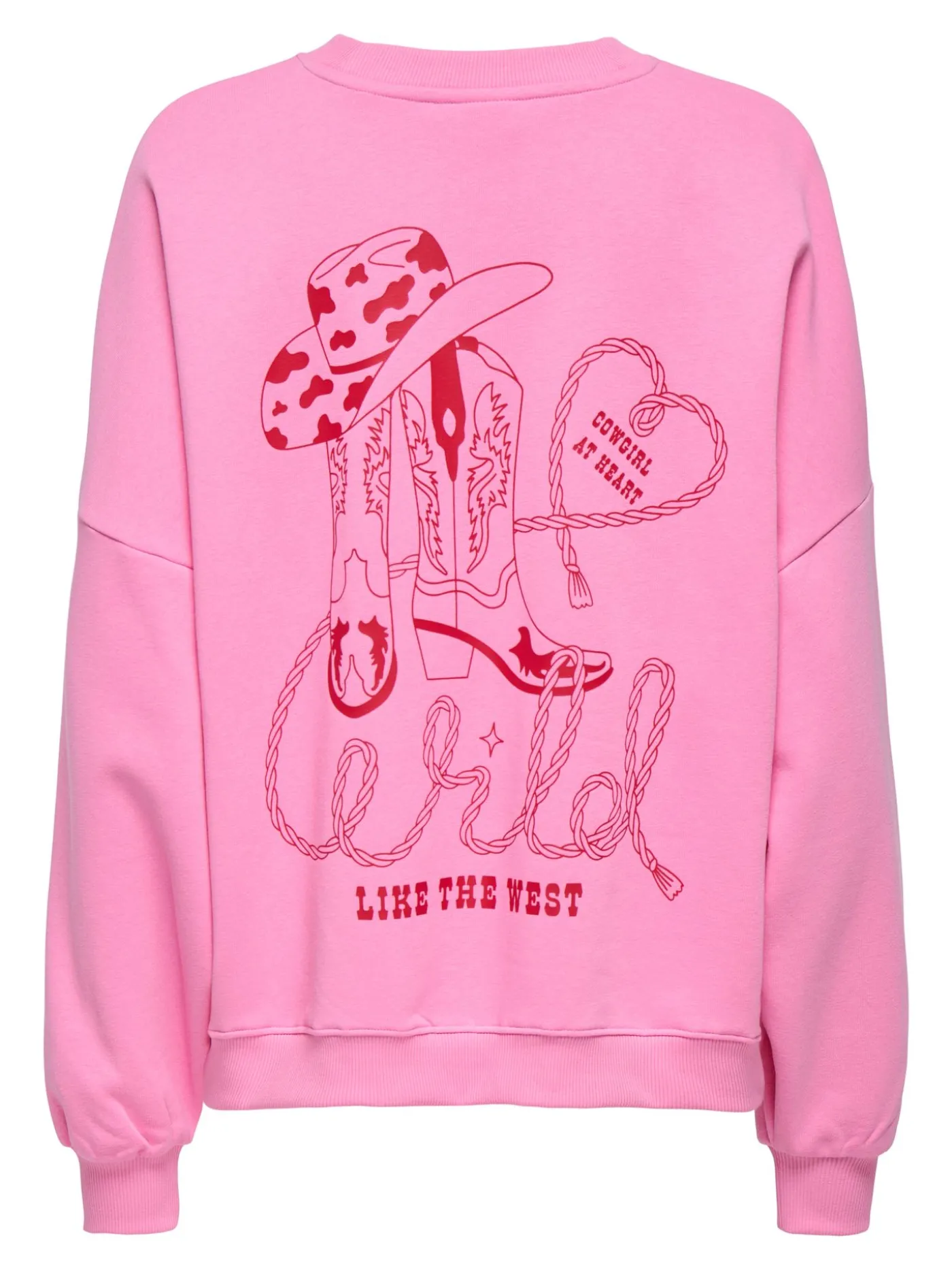 ONLSTINA L/S LOVELY O-NECK BOX SWT