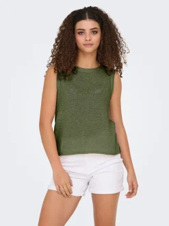 ONLSUNNY O-NECK TANK TOP KNT NOOS