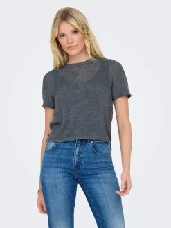 ONLSUNNY S/S PULLOVER KNT NOOS