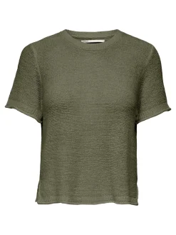 ONLSUNNY S/S PULLOVER KNT NOOS