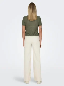 ONLSUNNY S/S PULLOVER KNT NOOS