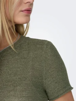 ONLSUNNY S/S PULLOVER KNT NOOS