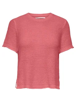 ONLSUNNY S/S PULLOVER KNT NOOS