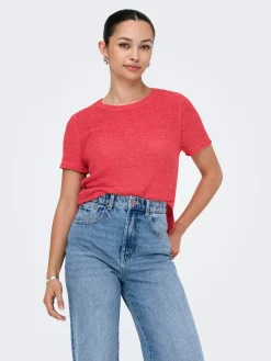 ONLSUNNY S/S PULLOVER KNT NOOS