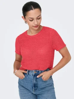 ONLSUNNY S/S PULLOVER KNT NOOS