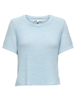 ONLSUNNY S/S PULLOVER KNT NOOS