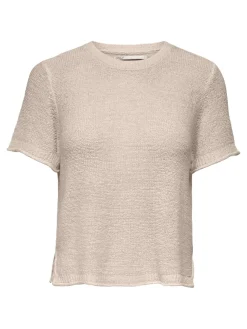 ONLSUNNY S/S PULLOVER KNT NOOS