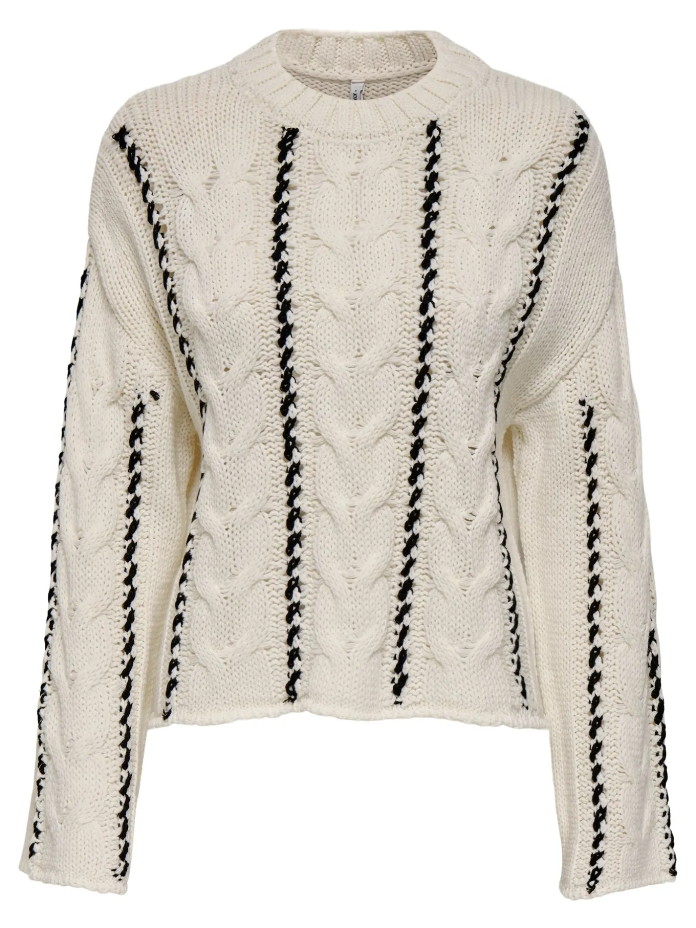 ONLTESSA LS CABEL STITCH O-NECK CC