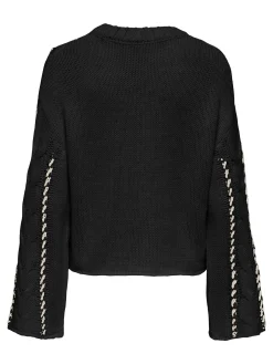 ONLTESSA LS CABEL STITCH O-NECK CC