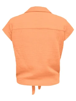 ONLTHYRA CAPSLEEVE KNOT SHIRT NOOS