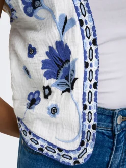 ONLTHYRA LIFE SL EMB VEST WVN CS