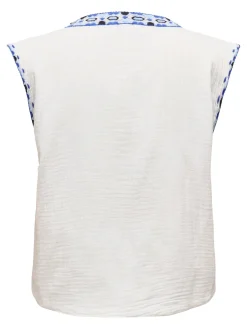 ONLTHYRA LIFE SL EMB VEST WVN CS