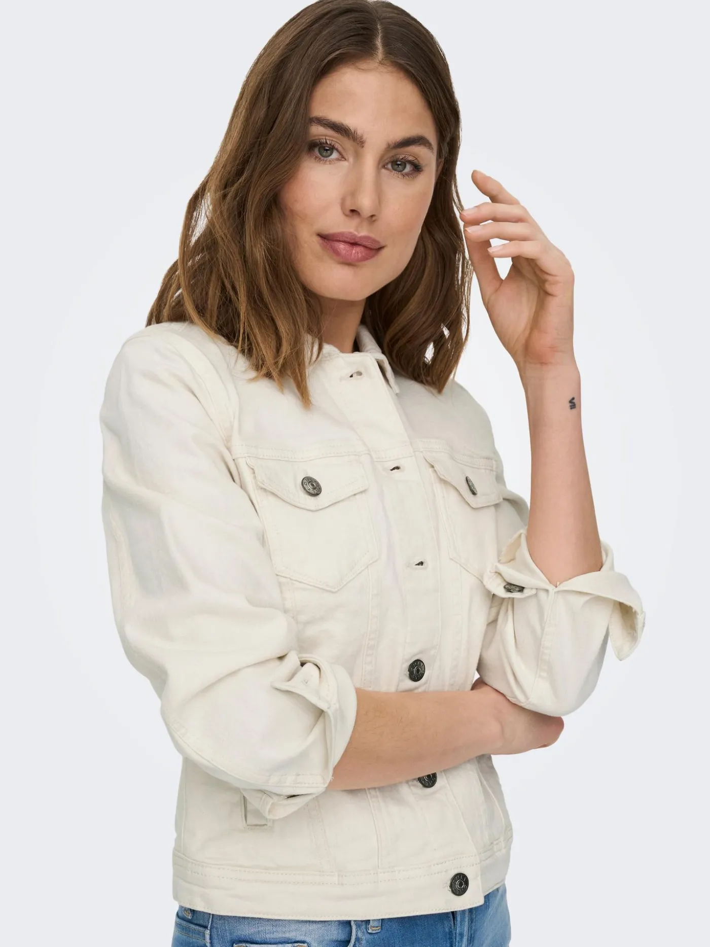 ONLTIA DNM JACKET COL PIM NOOS