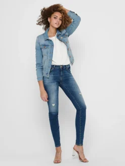 ONLTIA LIFE DNM JACKET BB LB BEX179 - Light Blue D