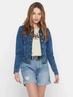 ONLTIA LIFE DNM JACKET BB MB BEX02 - Medium Blue D