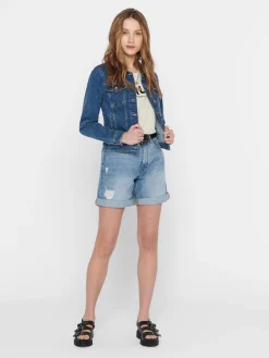 ONLTIA LIFE DNM JACKET BB MB BEX02 - Medium Blue D