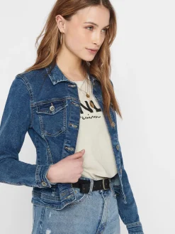 ONLTIA LIFE DNM JACKET BB MB BEX02 - Medium Blue D