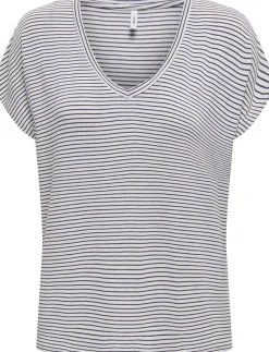 ONLTINE S/S V-NECK TOP JRS