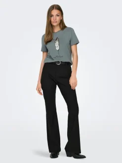 ONLTRAVEL MW FLARED PANT TLR