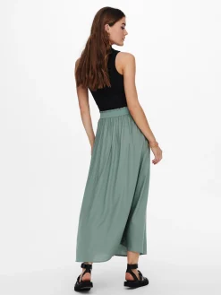 ONLVENEDIG LIFE LONG SKIRT WVN NOOS - Chinois Gree