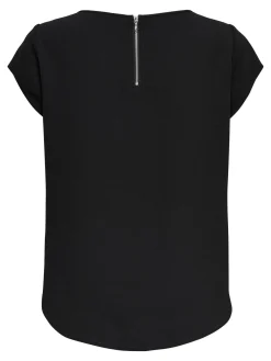 ONLVIC S/S SOLID TOP NOOS PTM - Black