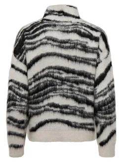 ONLWILD LS JQ HIGHNECK CC KNT