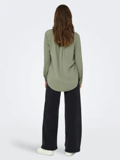 ONLYASMIN-SIESTA LS LI BL SHIRT PNT