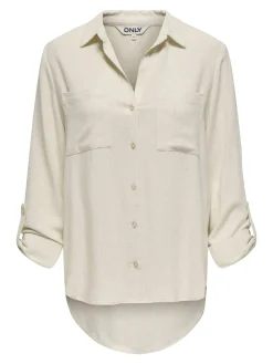 ONLYASMIN-SIESTA LS LI BL SHIRT PNT