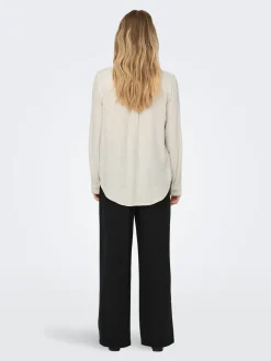 ONLYASMIN-SIESTA LS LI BL SHIRT PNT