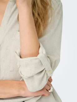 ONLYASMIN-SIESTA LS LI BL SHIRT PNT